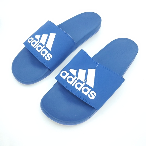 adidas Other - Adidas mens Adilette Comfort Sandals Slip on blue